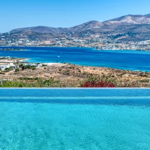 Spectacular - Vue mer de la piscine - Location de Maison Vacances - Onoliving - Antiparos