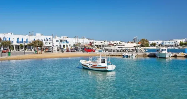 Arrivée sur Antiparos