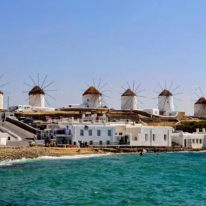 Les moulins de Mykonos