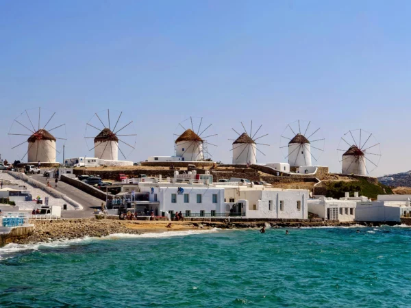 Les moulins de Mykonos