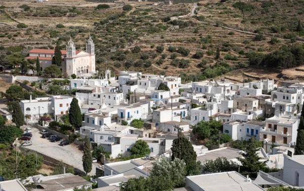 Vue sur Paros