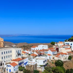 Vue sur l'île de Kéa