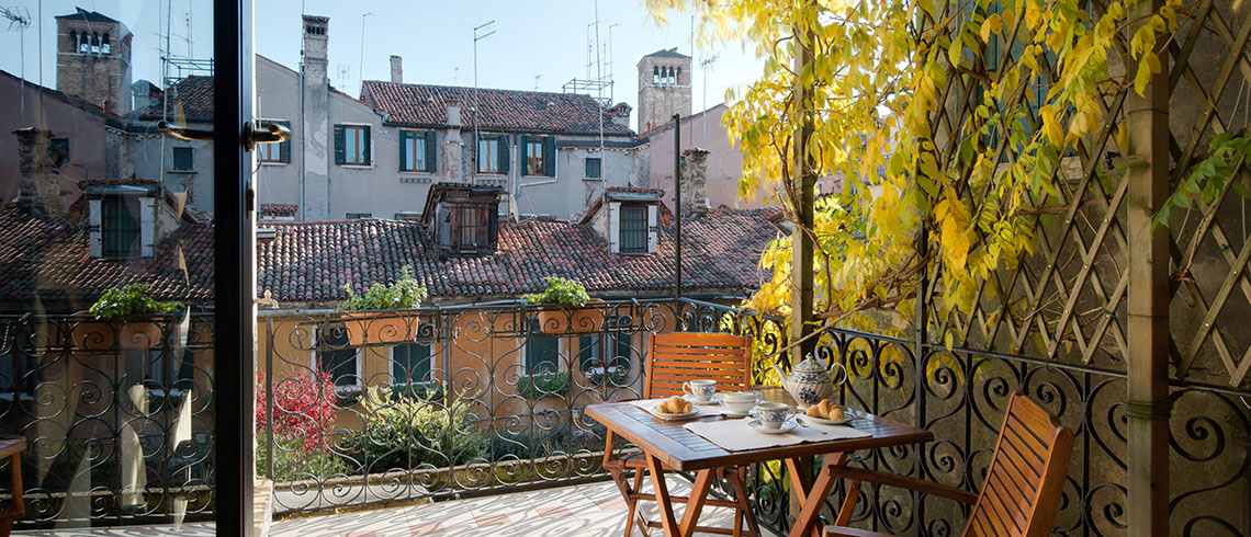Location de maison, Toni Terrasse Onoliving, Italie, Vénétie Venise Santa Croce