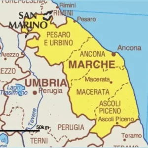 Carte des Marches