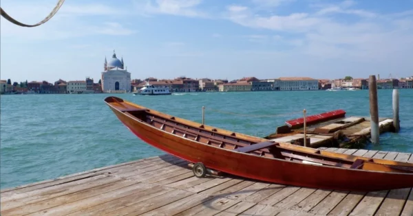 Promenade sur le Zaterre à Venise