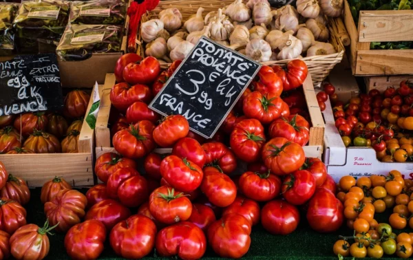 Tomates provençales du marché