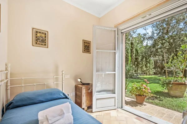 Chambre avec accès à l'extérieur de Casale Rosa - Côte Toscane - Maremme